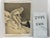 Paper 1940s Original Signed Graphite Illustration of Female Skier Descending Slope, 14 X 11 In. For Sale - Image 7 of 7