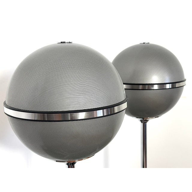 Vintage Grey Audiorama 7000 Speakers from Grundig, Germany, 1970s, Set of 2 For Sale - Image 15 of 17