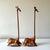 Pair of Late 20th Century Tole Long Neck Giraffes For Sale - Image 4 of 7