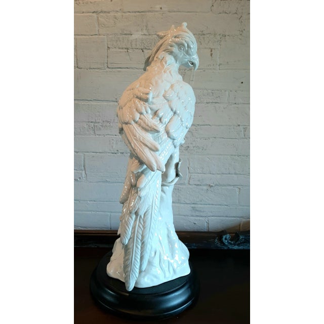 Vintage Italian Ceramic Parrot For Sale - Image 4 of 9