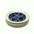 Mid 20th Century Graphic Floral Blue & White Wall Plate Curation - Group of 9 For Sale - Image 5 of 12