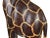 Mid 20th Century Tall Heavy Hand Carved Giraffe Floor Sculpture For Sale - Image 10 of 13