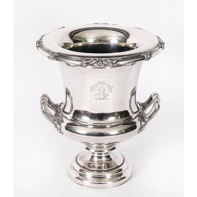 Antique George III Sheffield Wine Coolers 18th Century, Set of 2 For Sale - Image 3 of 18