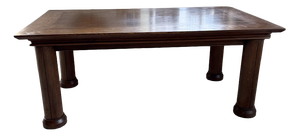 Oak Dining Table by Charles Dudouyt, 1940s