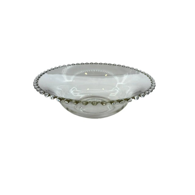 Mid 20th Century Mid 20th Century Imperial Glass Candlewick Bowl For Sale - Image 5 of 9
