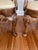 Set of 8 Vintage Queen Anne Dining Chairs With Carved Cabriolet Legs and Splats For Sale - Image 10 of 12
