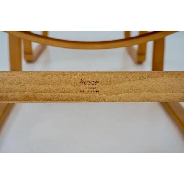 Set of Migo Lounge Chair and Ottoman by Bruno Mathsson For Sale - Image 9 of 10