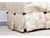 Textile Vintage Classic Tufted Silk Loveseat For Sale - Image 7 of 10