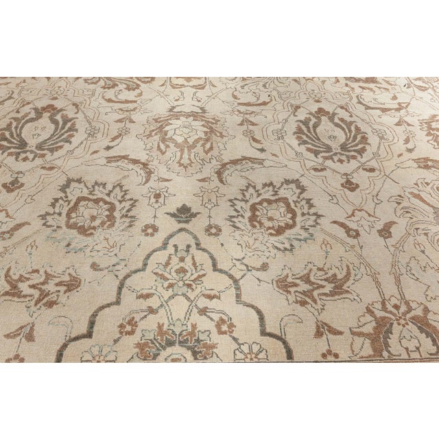 1930s Persian Tabriz Rug For Sale - Image 10 of 11