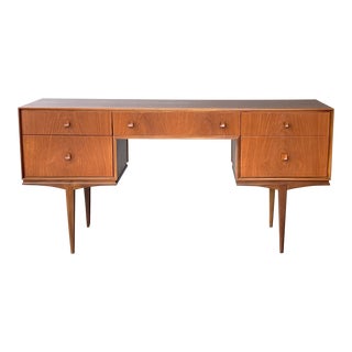 1960s Teak Danish Mid Century Modern Desk For Sale