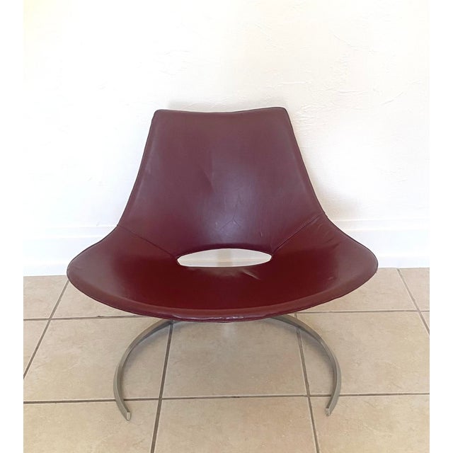 Jørgen Kastholm & Preben Fabricius 1960s Scimitar Chair by Jørgen Kastholm and Preben Fabricius For Sale - Image 4 of 11