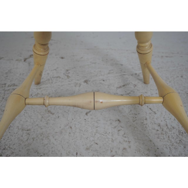 Pair of Vintage 2 Tone Bow Back Windsor Chairs For Sale - Image 17 of 18