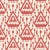 Schumacher Vientiane Ikat Wallpaper in Coral - 2-Roll Set (9 Yards) For Sale