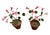 2000 - 2009 Pair of Artisan Flowers For Sale - Image 5 of 12