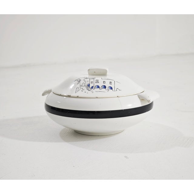 Ceramic Biana Ceramic Soup Tureen by Giò Ponti for Richard Ginori, Italy, 1935 For Sale - Image 7 of 13