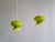 Vintage Pendant Lights in Green Opaline Glass, 1960s, Set of 3 For Sale - Image 6 of 16