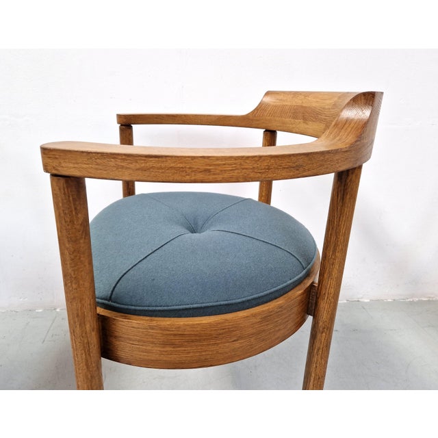 Beige Vintage M40 Chairs by Henning Jensen & Torben Valeur for Munch Møbler, 1970s, Set of 3 For Sale - Image 8 of 11