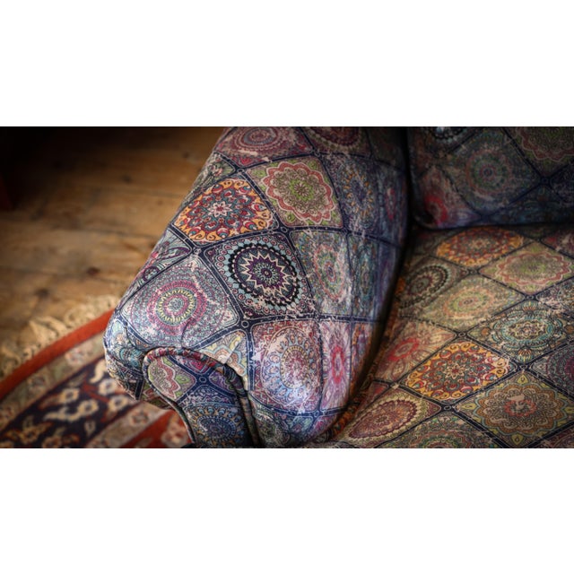 Vintage Chair with Cushion Back from George Smith, 2010s For Sale - Image 6 of 18