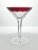 2000 - 2009 Waterford “Simply Red” Set of 10 Crystal Martini Glasses For Sale - Image 5 of 11