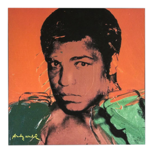1986 Carnegie Museum of Art After Andy Warhol "Muhammad Ali" Lithograph