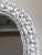 Vintage Boho White Wicker Mirror For Sale - Image 9 of 13
