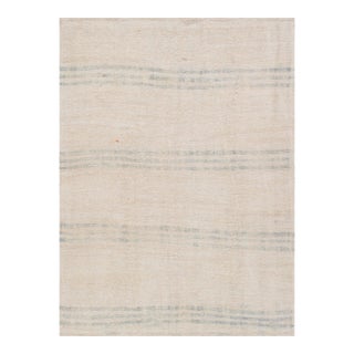 Pasargad Home Vintage Kilim Ivory Area Rug, 5' 5'' X 7' 5'' For Sale