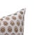 Fabdivine Handcrafted Block Print Cushion Cover 12x20 Inch Pure White Linen- Bheeshma For Sale - Image 4 of 5