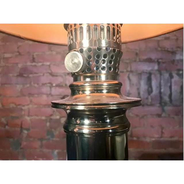 1960s Mid-Century Modern, Ming Style Brass Footed Table Lamps - a Pair For Sale - Image 9 of 11