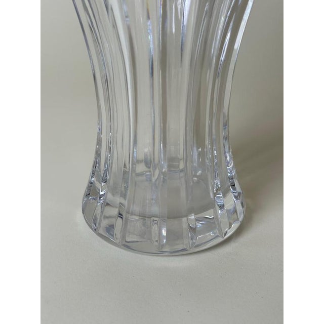 1920s Large Art Deco German Hand-Cut Crystal Thistle Vase, 1920s For Sale - Image 5 of 15