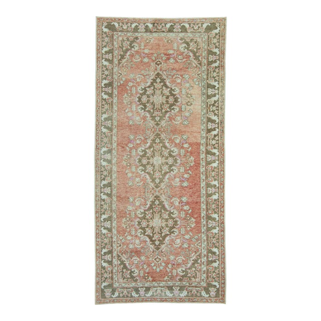 Turkish Vintage Rug 5'1" x 10'11" #20654 For Sale