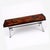 Mid-Century Modern Space Age Flames Tabletop and Chrome Coffee Table For Sale - Image 6 of 15