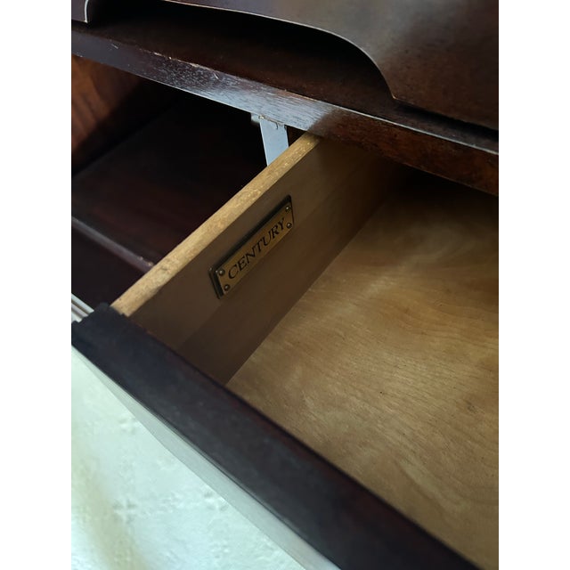 Late 20th Century Late 20th Century Furniture Mahogany Armoire For Sale - Image 5 of 5