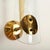 Sconces in Glass, Brass and Cream Metal from Stilnovo, Italy, 1950s, Set of 2 For Sale - Image 14 of 17