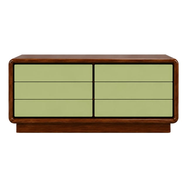 Beautiful Vintage Modern to Postmodern Dresser For Sale