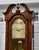Ridgeway Grandfather Clock Wood Brass Dial Moving Moon Phase Windsor Cherry For Sale - Image 13 of 18