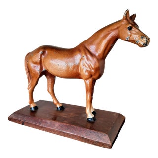 Hubley Cast Iron Horse on Base For Sale