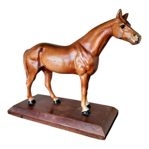 Hubley Cast Iron Horse on Base