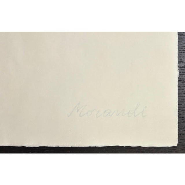 Giorgio Morandi, Landscape, 1973, Lithograph For Sale - Image 6 of 9