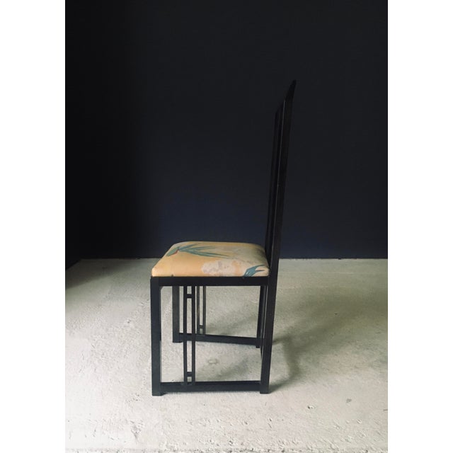 Postmodern Galaxy Dining Chairs by Umberto Asnago for Giorgetti, Italy, 1980s, Set of 6 For Sale - Image 15 of 18