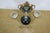 Early 20th Century Antique French Napoleon III Gilt Brass Table Top Perfume Vanity Set & Mirror 10" For Sale - Image 5 of 18