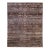Hand Knotted Bamboo Silk and Wool Rug in High and Low Texture. 7'10"x 9'9" For Sale