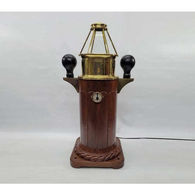 Rare Skylight Yacht Binnacle For Sale - Image 4 of 11
