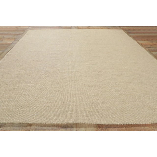 Textile Swedish Inspired Kilim Rug, 08'01 X 09'11 For Sale - Image 7 of 9