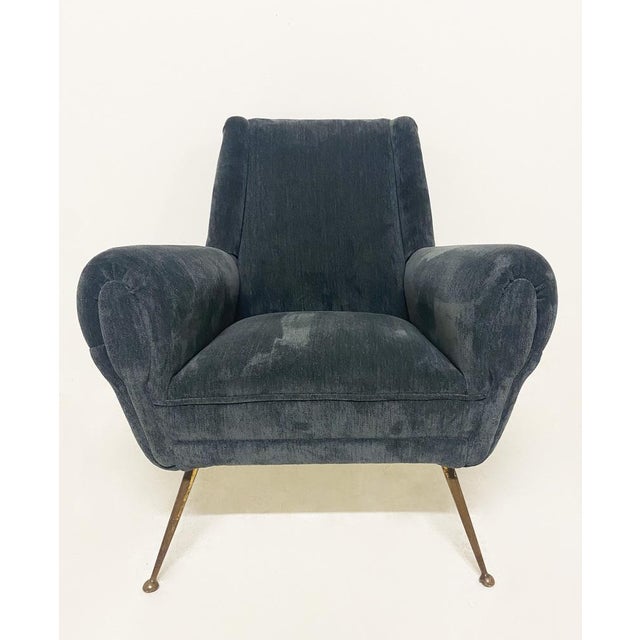 Vintage Sofa & Armchairs attributed to Gigi Radice, Set of 3 For Sale - Image 16 of 18