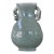 1980s Celadon Style Green Ceramic Vase For Sale