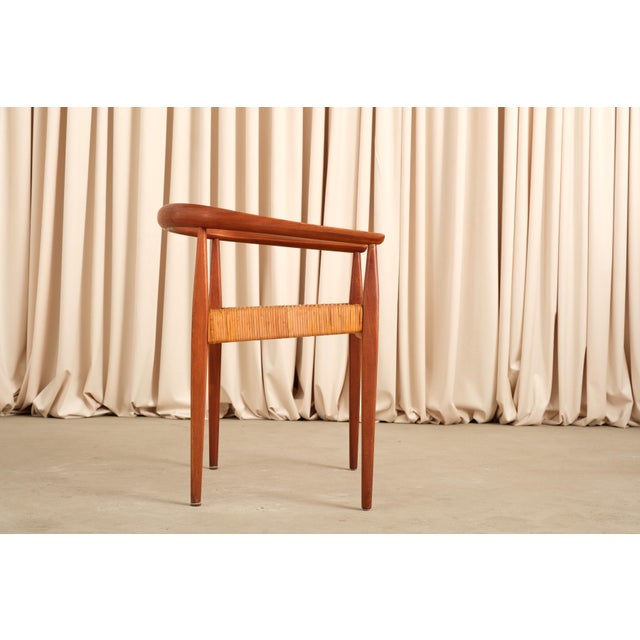Model 113 Armchair by Nanna & Jørgen Ditzel for Poul Kolds Savværk, Denmark, 1955, Attributed For Sale - Image 16 of 17