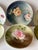 Peach Vintage p.s.a.g. Bavarian Porcelain Small 6" Plates Signed Ragouse-Set of 8 For Sale - Image 8 of 12