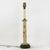 Ecru Vintage Hand-Painted Candlestick Lamp With Chinoiserie Floral and Bamboo Motif For Sale - Image 8 of 11