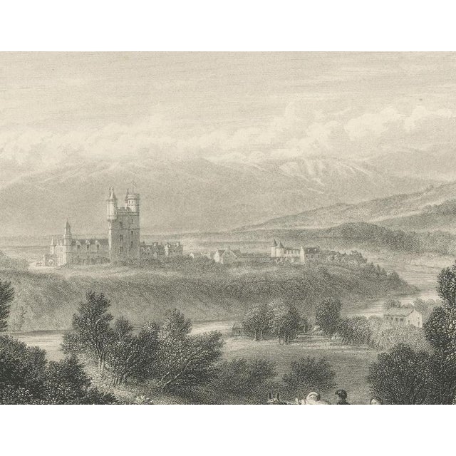 After W. Leitch, Balmoral Castle, Royal Deeside, 1876, Engraving For Sale - Image 6 of 9