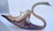 Mid-Century Modern Murano Style Hand Blown Slag Glass Swan Bowl For Sale - Image 9 of 11